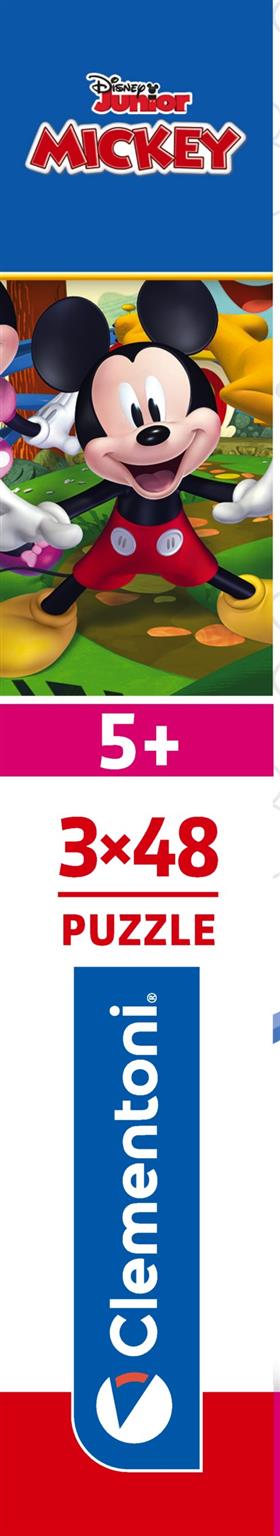 Puzzle 3X48 Piese - Mickey & Friends / 6