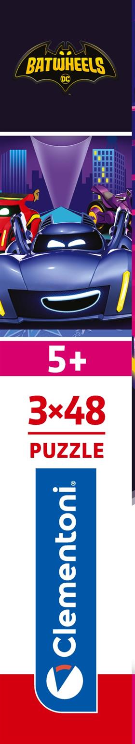 Puzzle 3X48 Piese - Batwheels / 6