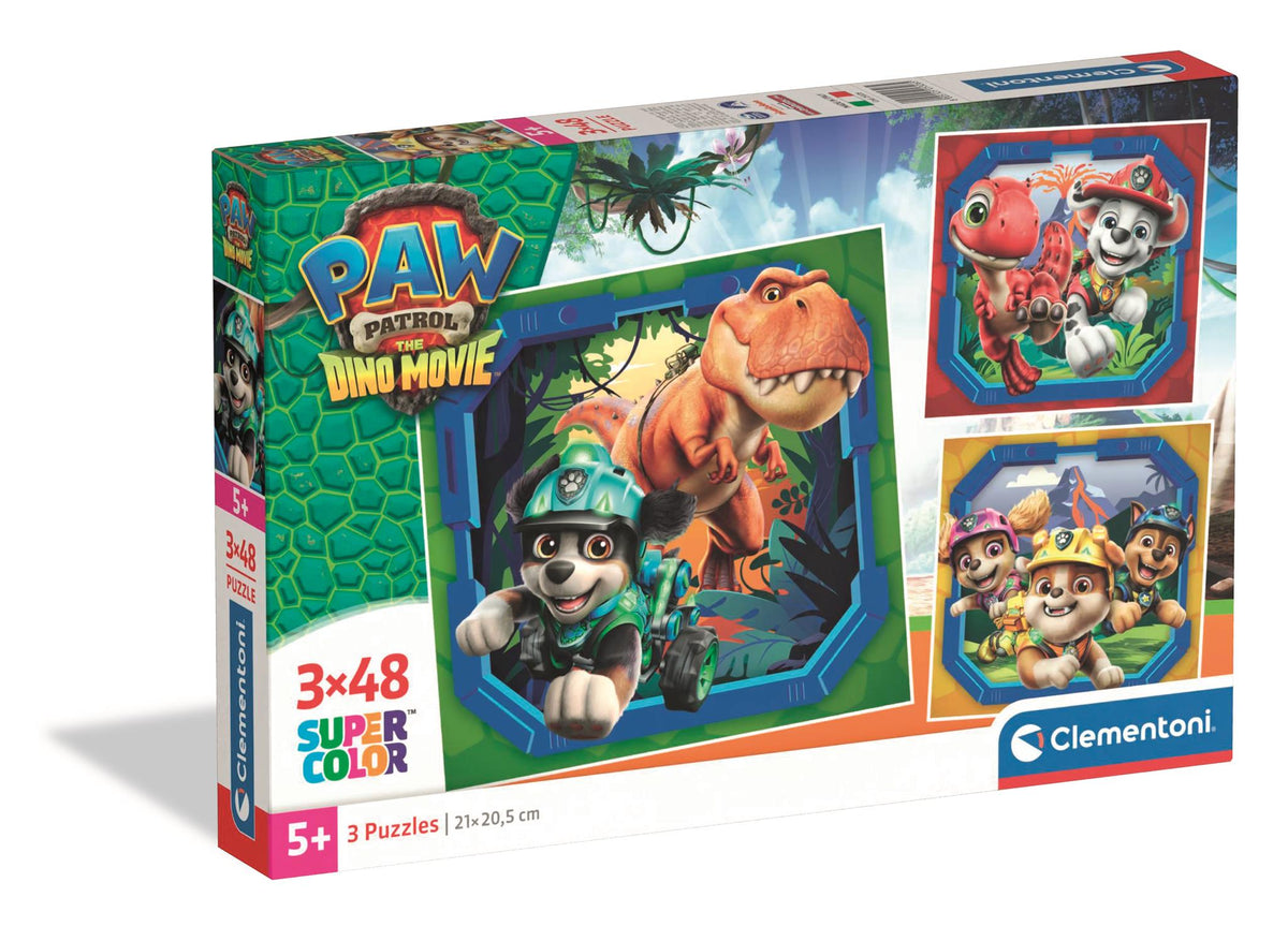 Puzzle 3X48 Piese - Paw Patrol Dino Movie 2026