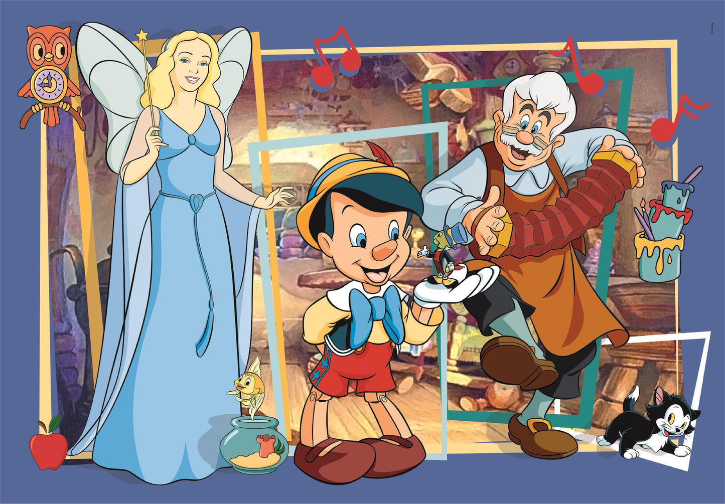 Puzzle 104 Piese - Pinocchio / 6