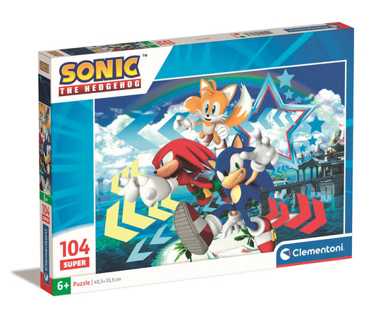 Puzzle Super 104 Piese - Sonic / 6