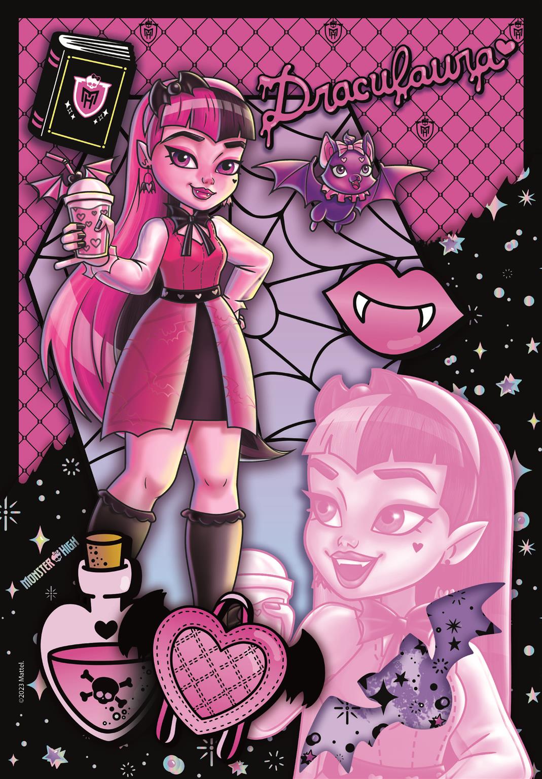 Puzzle "Sicriu" 150 Piese - Monster High - Draculaura / 6
