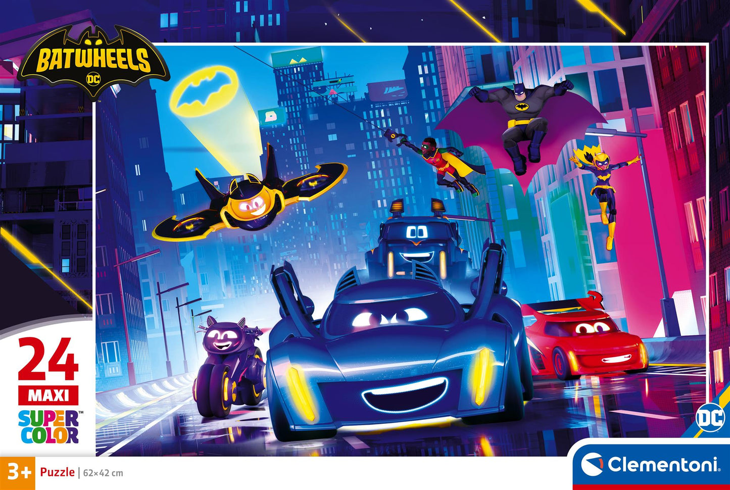 Puzzle 24 Maxi - Batwheels / 6