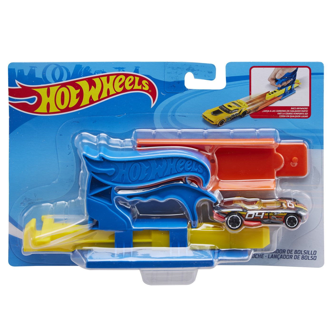 Lansator Hot Wheels - albastru