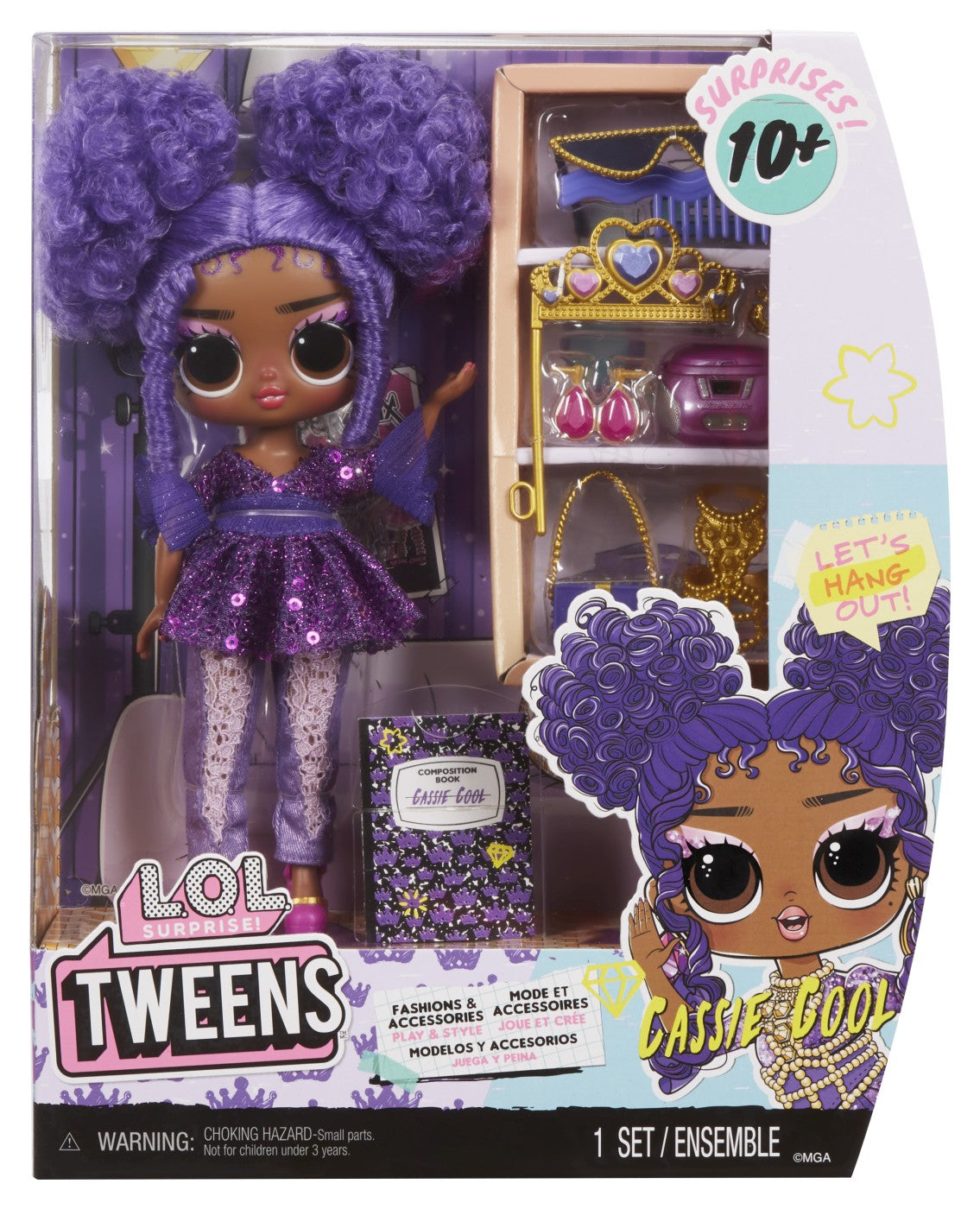 Papusa LOL Surprise Tweens Dolls - Cassie Cool