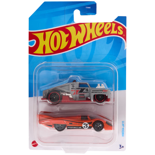 Pachet 2 masinute Hot Wheels 1:64, HWD04