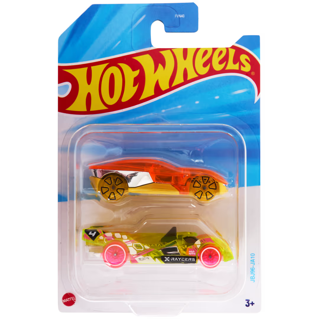 Pachet 2 masinute Hot Wheels 1:64, JBJ96