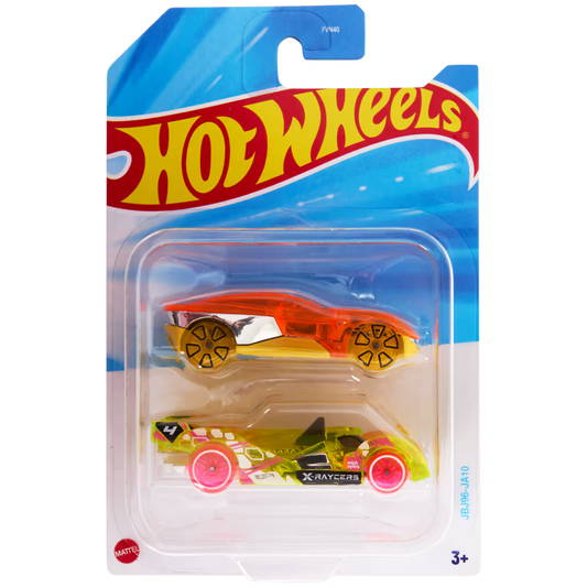 Pachet 2 masinute Hot Wheels 1:64, JBJ96