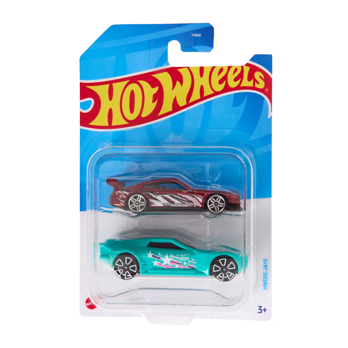 Pachet 2 masinute Hot Wheels 1:64, HWD05