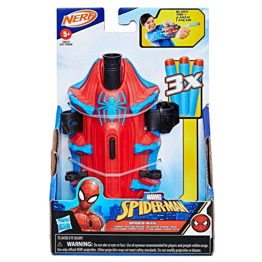 Blaster Nerf Innovation Spiderman cu 3 proiectile, asst.