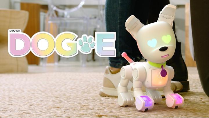 MintID Dog-E Interactive Pet - Catel robot interactiv cu bluetooth