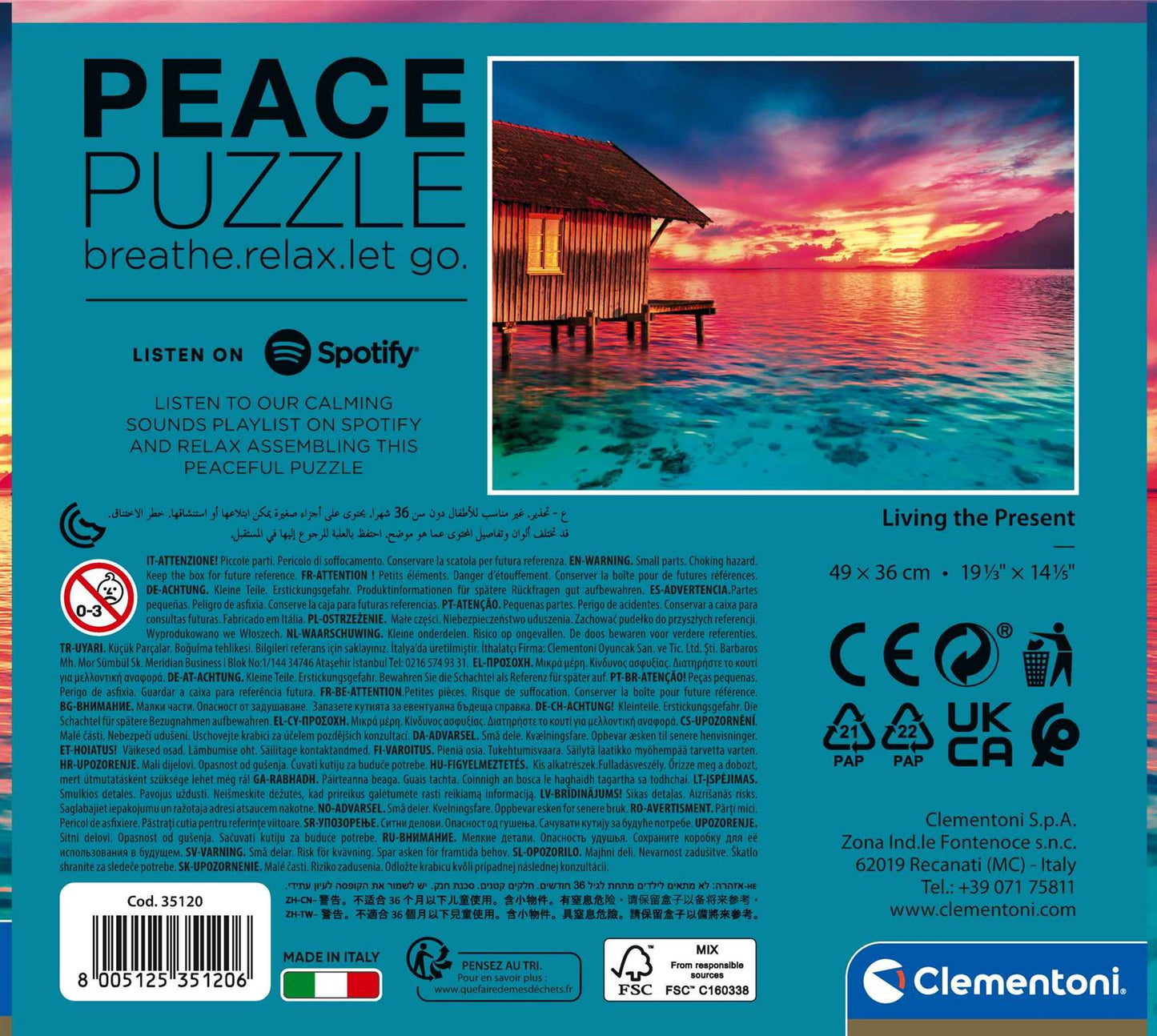 Puzzle 500 Piese - Piece - Living The Present / 6