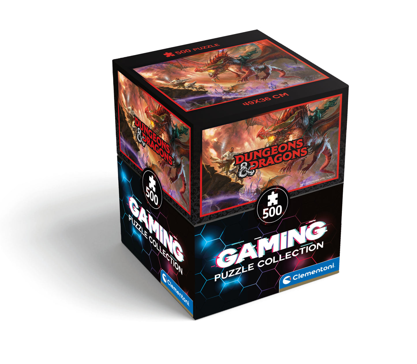 Puzzle Cube 500 Piese - Dungeons & Dragons