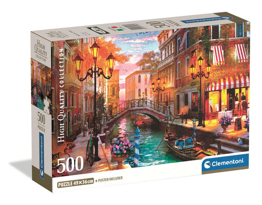 Puzzle Compact 500 Piese - Sunset Over Venice / 6