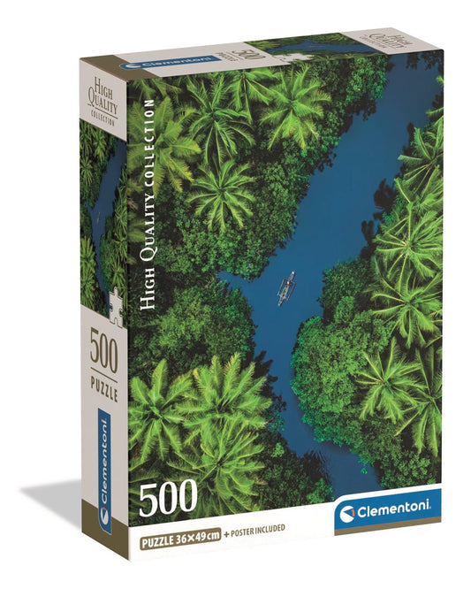 Puzzle Compact 500 Piese - Tropical Aerial View / 6