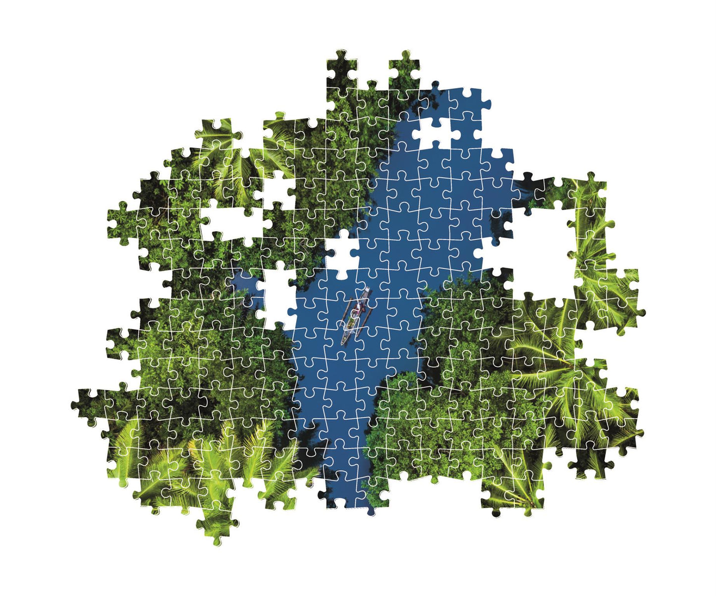 Puzzle Compact 500 Piese - Tropical Aerial View / 6