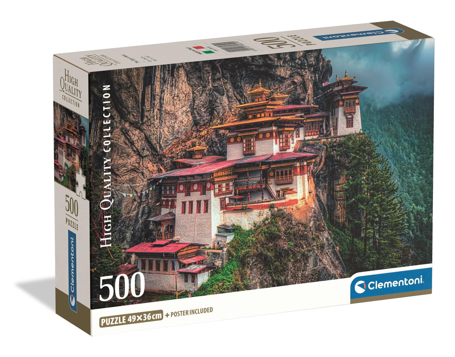 Puzzle Compact 500 Piese - The Tiger's Nest
