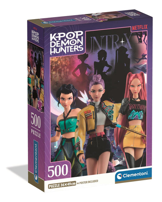 Puzzle Compact 500 Piese - K-Pop Demon Hunters (model 2)