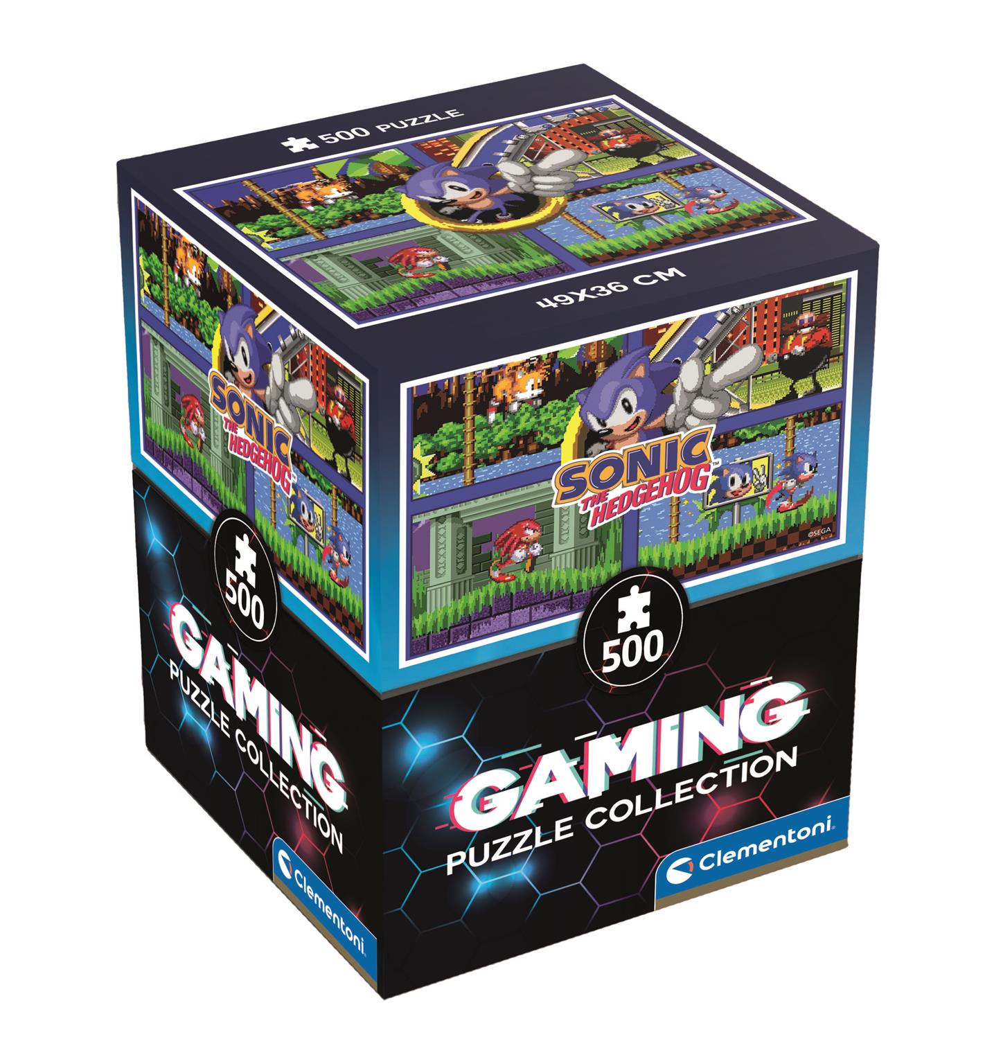 Puzzle Cube 500 Piese - Sonic Classic (model 2)