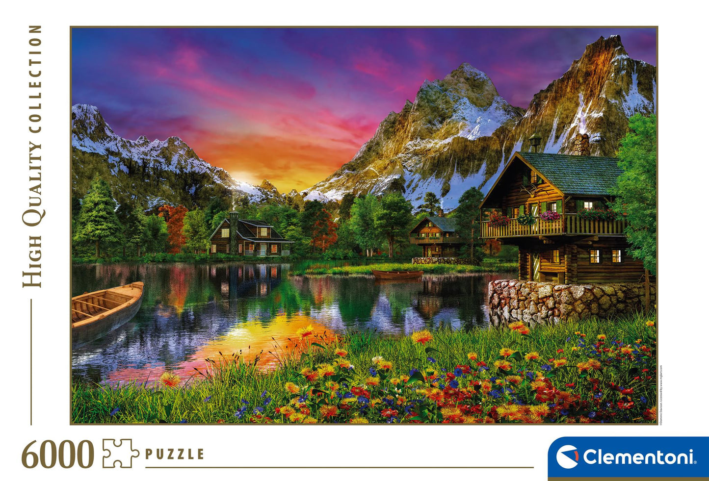 Puzzle 6000 Piese - Alpine Lake / 4