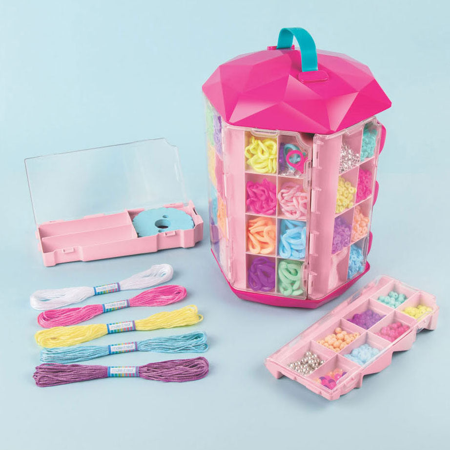Make It Real 5-in-1 Activity Tower - Set creativ bratari