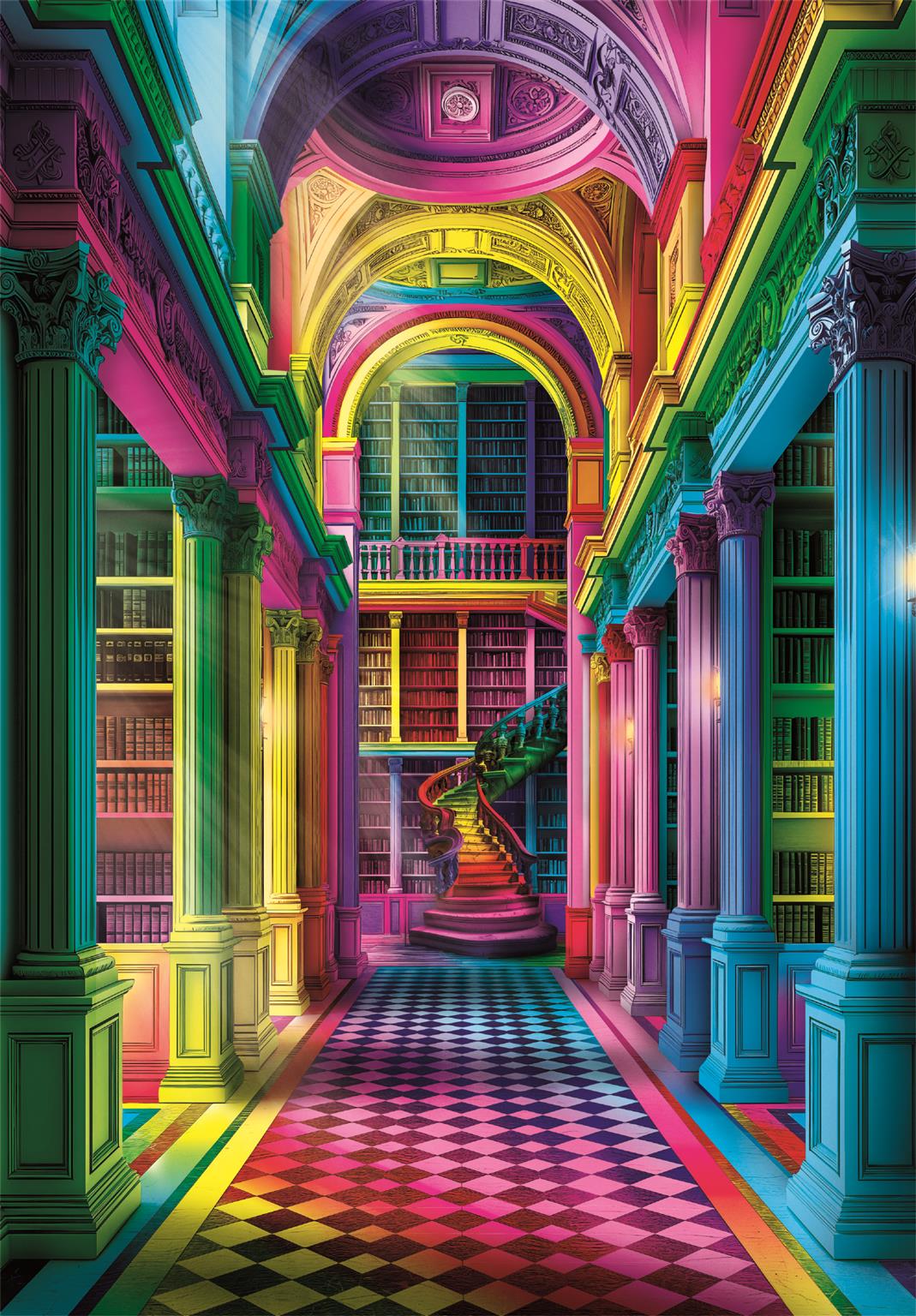 Puzzle Compact 1000 Piese - Colorboom - Athenaeum / 6