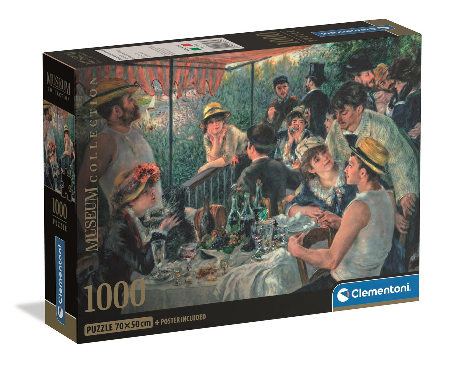 Puzzle Compact 1000 Piese Museum - Renoir - Luncheon of the Boating Party / 6
