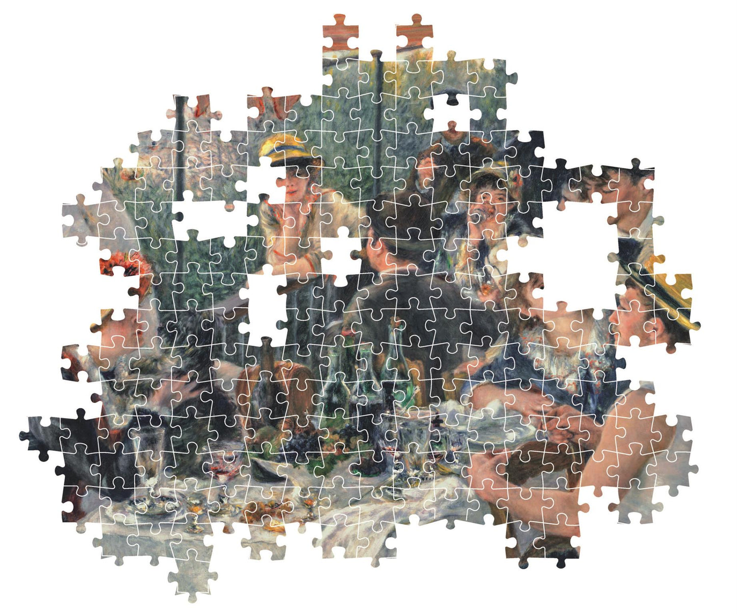 Puzzle Compact 1000 Piese Museum - Renoir - Luncheon of the Boating Party / 6