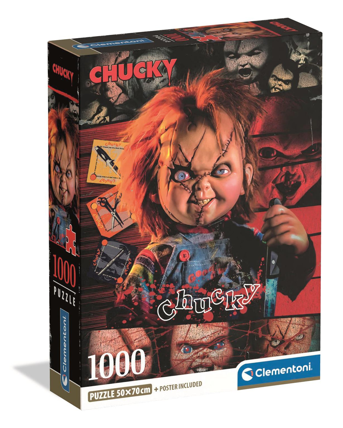 Puzzle Compact 1000 Piese Horror Movies - Chucky