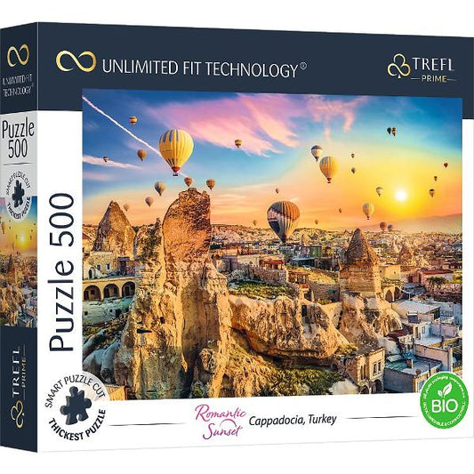 Puzzle 500 piese - Apus romantic in Cappadocia, Turcia / 8