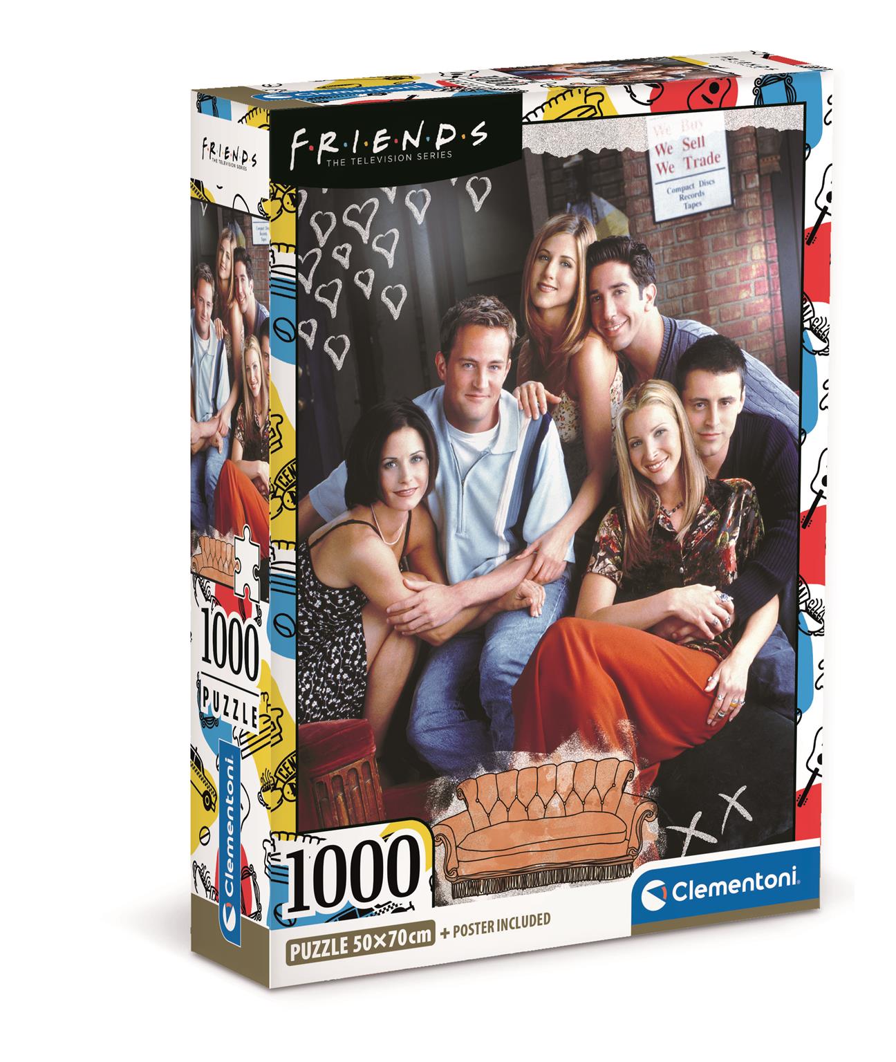 Puzzle Compact 1000 Piese - Friends / 6