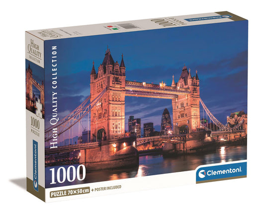Puzzle Compact 1000 Piese - Tower Bridge At Night / 6