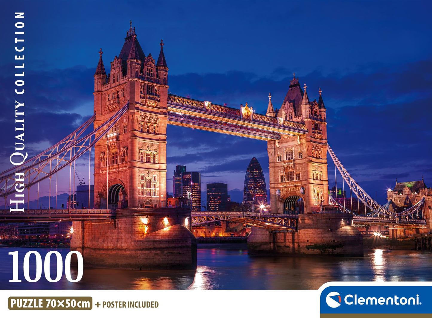 Puzzle Compact 1000 Piese - Tower Bridge At Night / 6