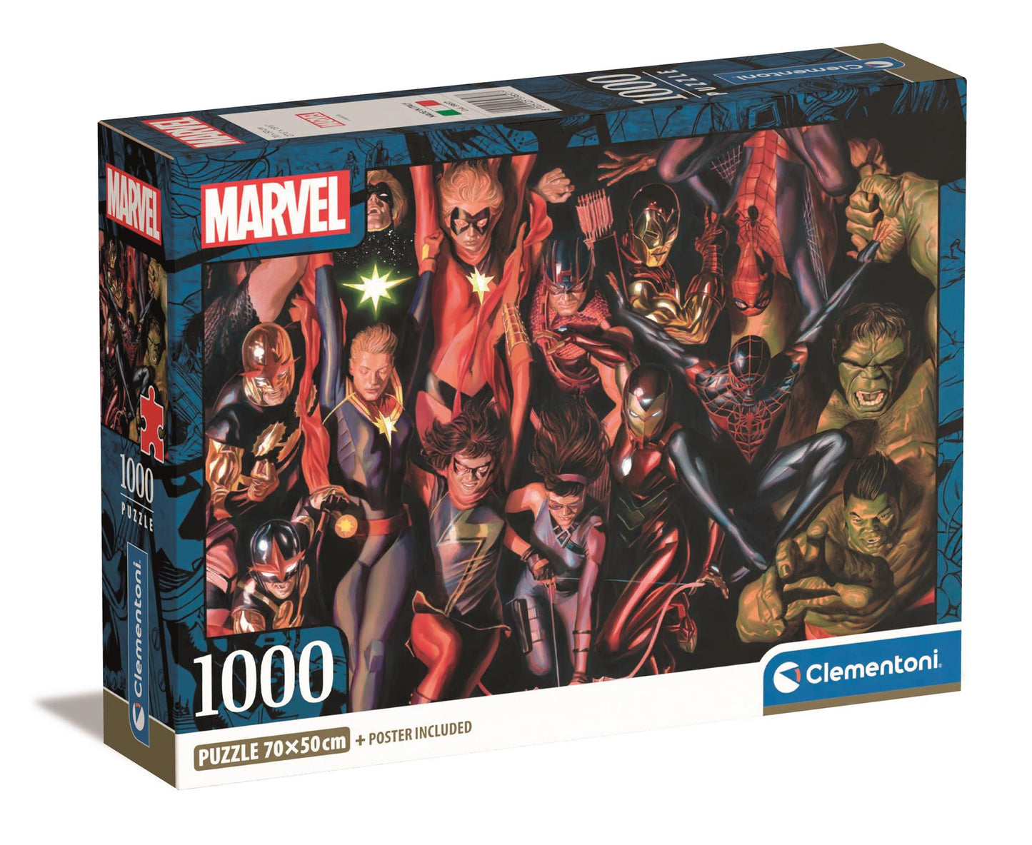 Puzzle Compact 1000 Piese - Marvel / 6