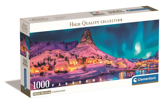 Puzzle Compact 1000 Piese Panorama - Lofoten