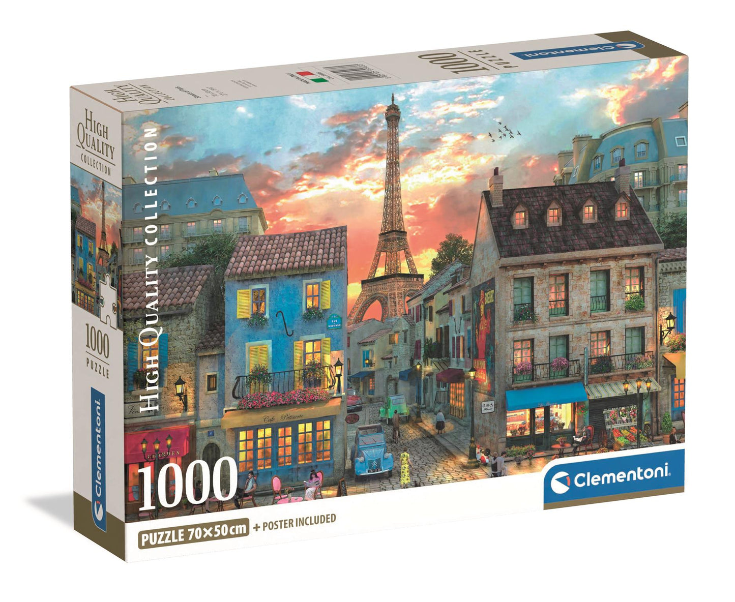 Puzzle Compact 1000 Piese - Streets of Paris
