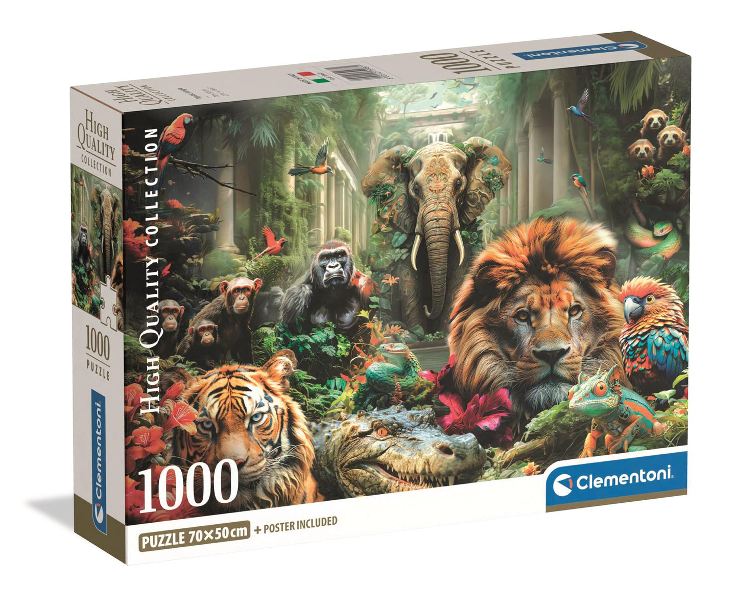 Puzzle Compact 1000 Piese - Mistic Jungle