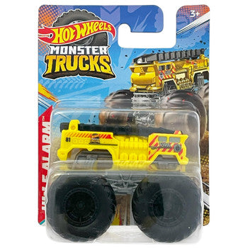 Hot Wheels - Monster Trucks 1:70 - HW 5 Alarm Yellow