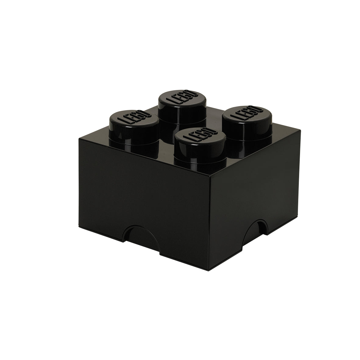 Cutie depozitare LEGO 4 (2x2) - Negru