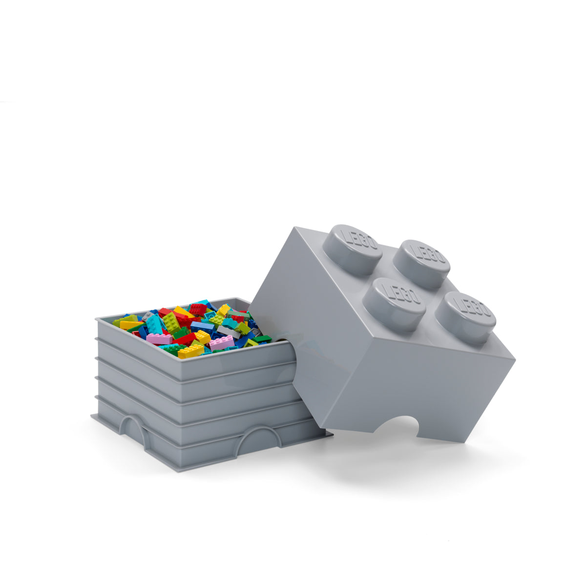 Cutie depozitare LEGO 4 (2x2) - Gri