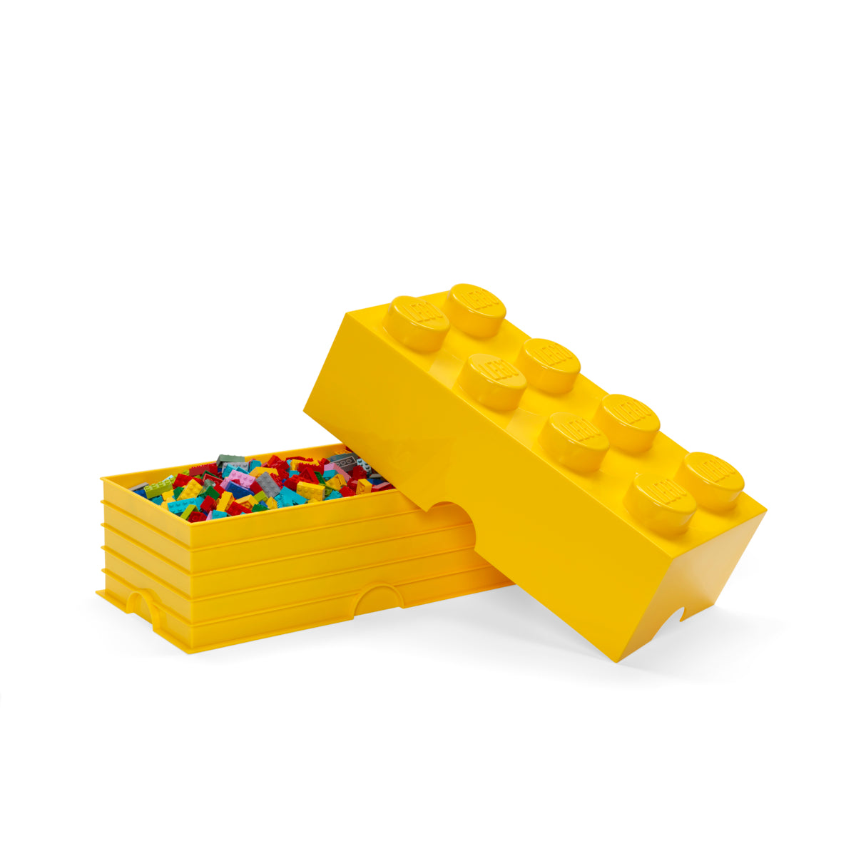 Cutie depozitare LEGO 8 (4x2) - Galben