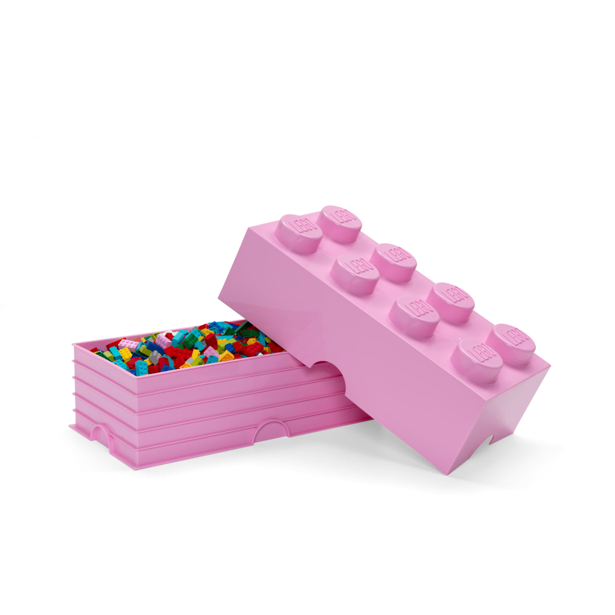 Cutie depozitare LEGO 8 (4x2) - Roz