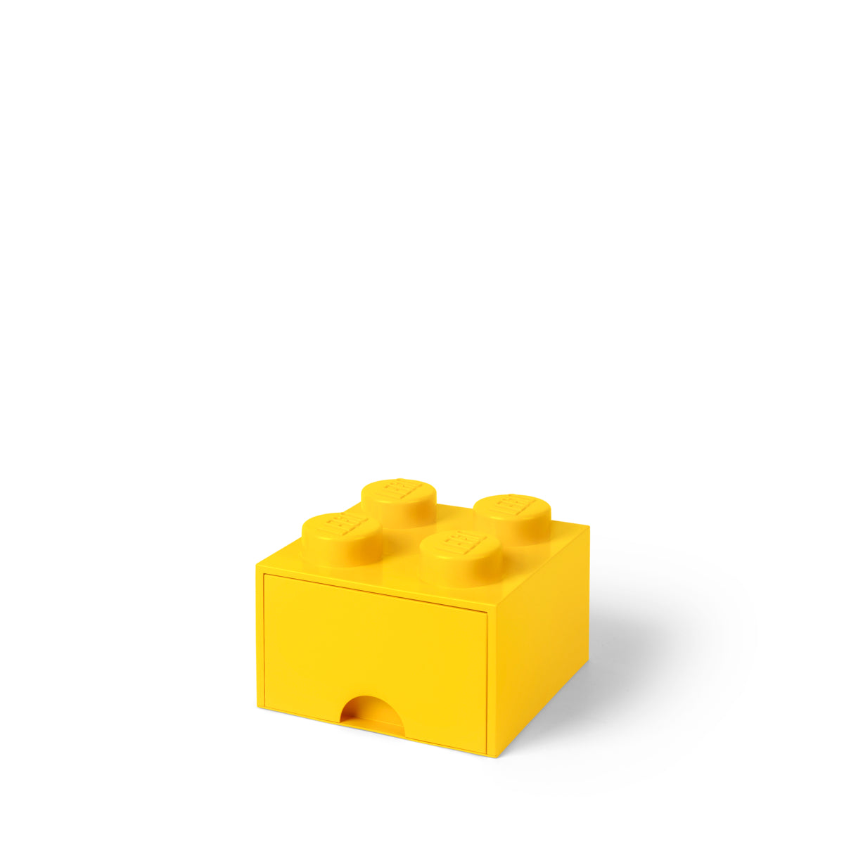 Cutie depozitare LEGO cu sertar 4 (2x2) - Galben