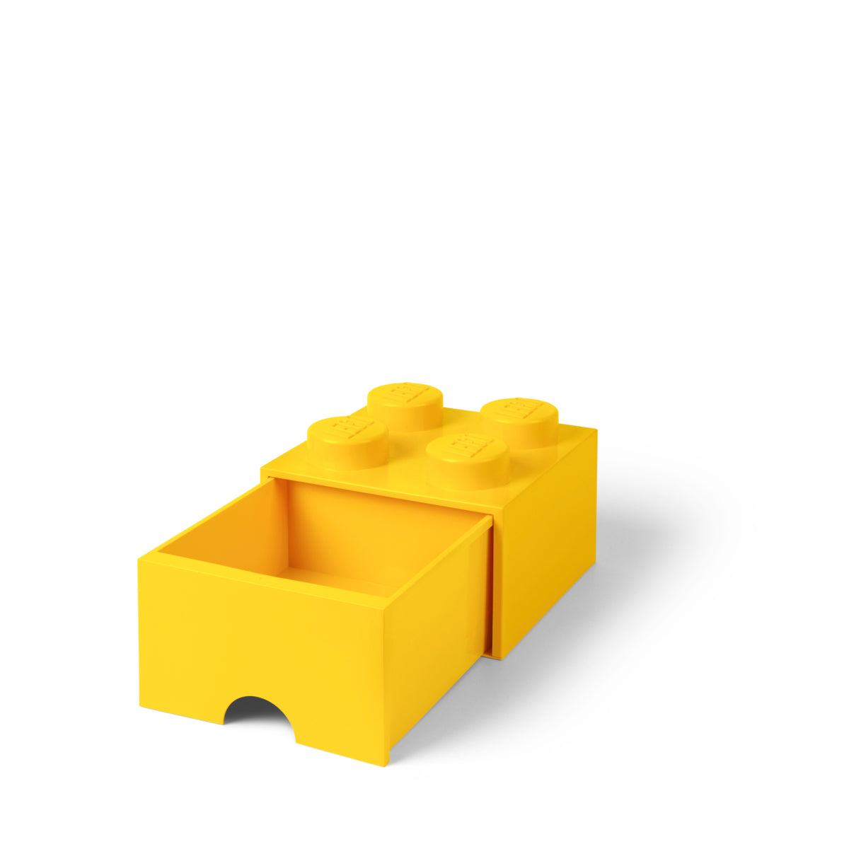 Cutie depozitare LEGO cu sertar 4 (2x2) - Galben