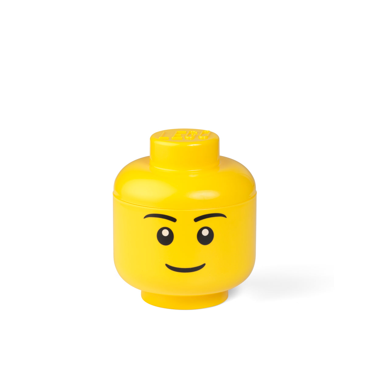Cutie Depozitare Mica (S) Cap Minifigurina LEGO (16x18,5cm) - Baiat