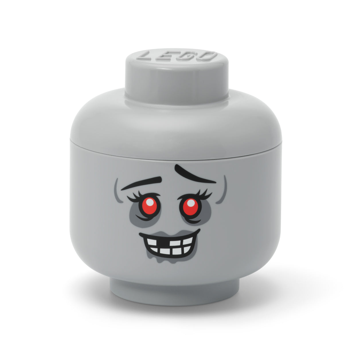 Cutie Depozitare Mica (S) Cap Minifigurina LEGO (16x18,5cm) - Zombie