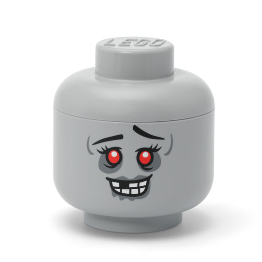 Cutie Depozitare Mica (S) Cap Minifigurina LEGO (16x18,5cm) - Zombie