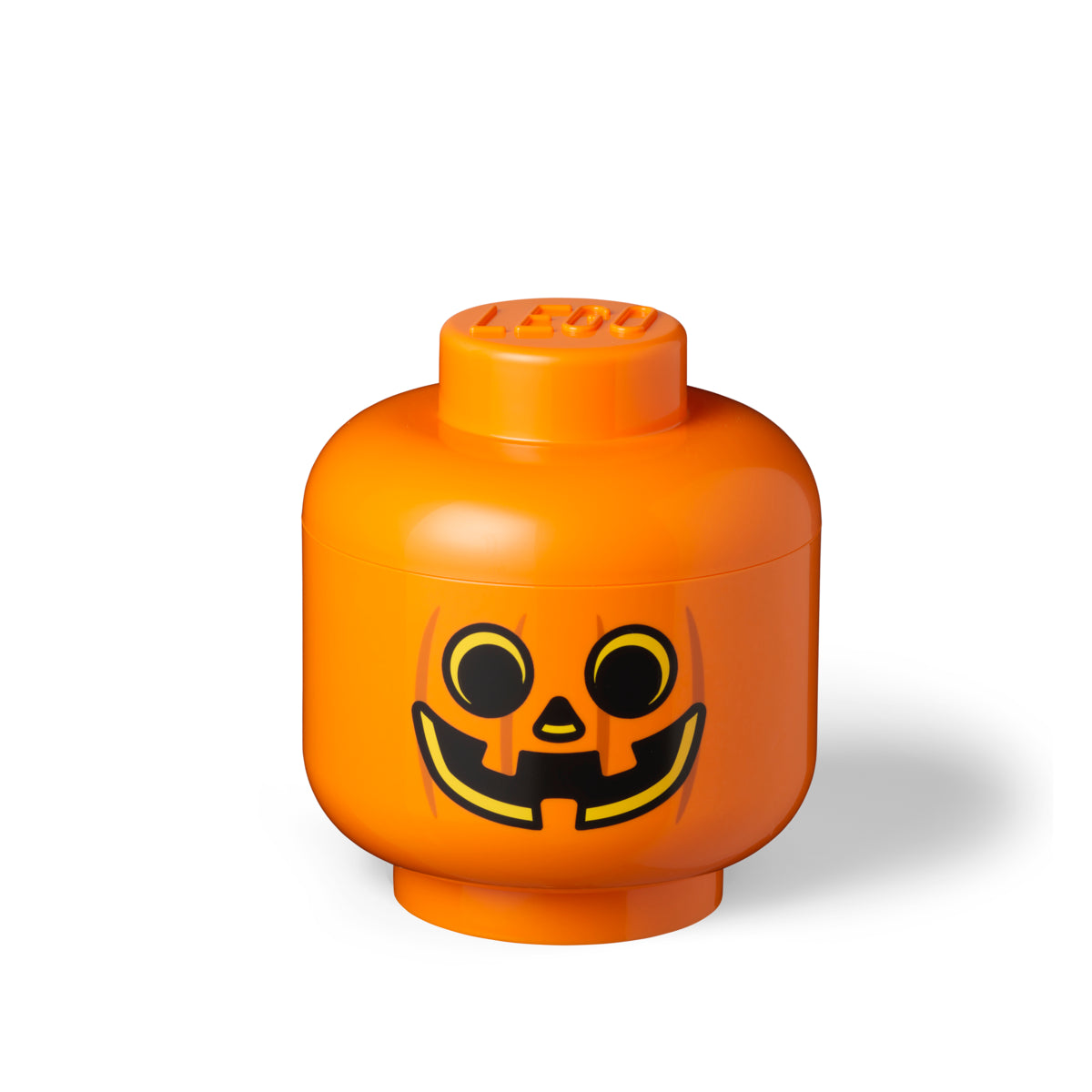 Cutie Depozitare Mare (L) Cap Minifigurina LEGO (24x27,1cm) - Dovleac