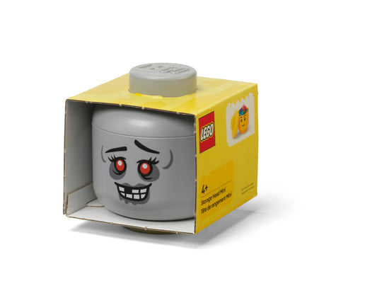 Mini Cutie Depozitare Cap Minifigurina LEGO (10,2x11,5cm) - Zombie
