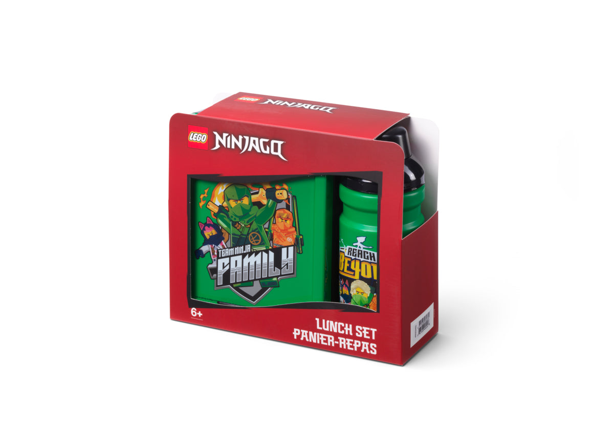 Set pranz (cutie+sticla) LEGO - Ninjago Verde